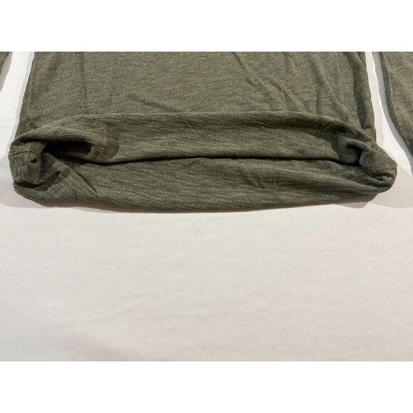 APOLIS Global Citizen Green Heather Cotton Blend Crewneck T-shirt Top Sz M - Picture 9 of 9